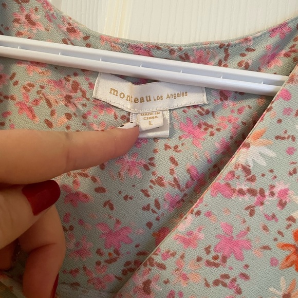 Monteau - midi length summer dress - Picture 3 of 4